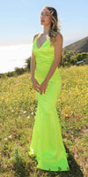 Astee SE016 Long Fitted Semi Formal Gown by Cinderella Divine