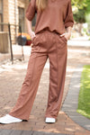 Butter Soft Pants, Brown