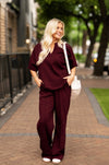 Butter Soft Pants, Maroon