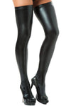 Wet Look Thigh Highs