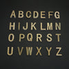 Metal Self Adhesive House Number English Alphabet Letters for Apartment Room Door Plate Table Mailbox Number Stickers 3*2cm