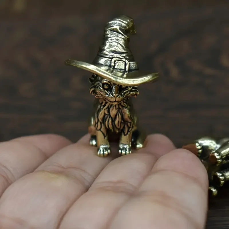 Copper Craft Brass Solid Owl Statue, Creative Animal Desk Ornaments, Desktop  Home Decoration, Collectible, Cute Statue Ornament