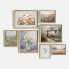 Wildflower Prints Neutral Floral Gallery Wall Decor Antique Summer Landscape Poster Garden Countryside Aesthetic Wall Decoration