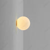 Creative Simple LED Ball Glass Wall Lamp Living Room Corridor Bathroom Bedroom Bedside Decorative Lighting