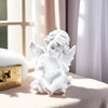 Angel Statue: Hand-cast with durable resin material. We are angel statues, pray for your interior.
