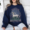 Sagittarius Zodiac Astrology Horoscope Celestial Sign Cosmic Graphic Symbols Sweatshirt