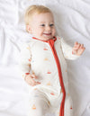 Sailboat Bamboo Convertible Footed Onesie
