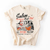 Salem Book Club All Witches Welcome Halloween Edition Cozy Book Lover Comfort Colors Tee