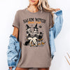 Salem Book Club Retro Cats Vintage Halloween Reading Books Classic Collectible Graphic Tee