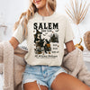 Salem Book Club Rocking Chair Retro Vintage Halloween Reading Books Classic Graphic Tee