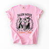 Salem Witch Cocktail Club All Hallows Eve Spooky Halloween Spirits Celebration Comfort Colors Tee