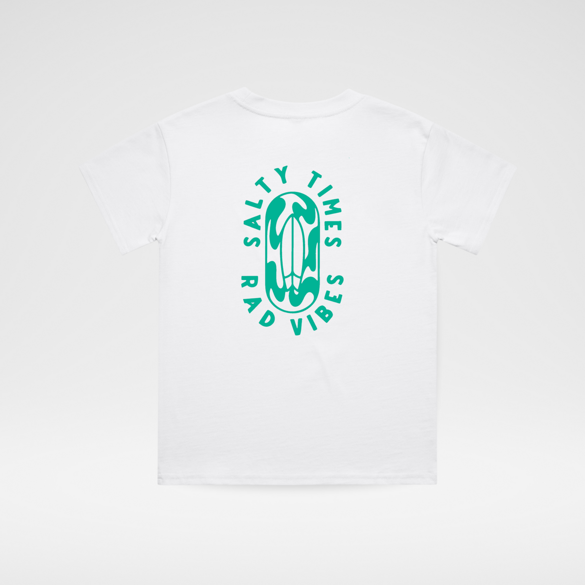 SALTY TIMES TEE - WHITE