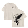Sanctus Michael Archangelus T-Shirt – Flaming Sword & Shield Archangel Michael Tee