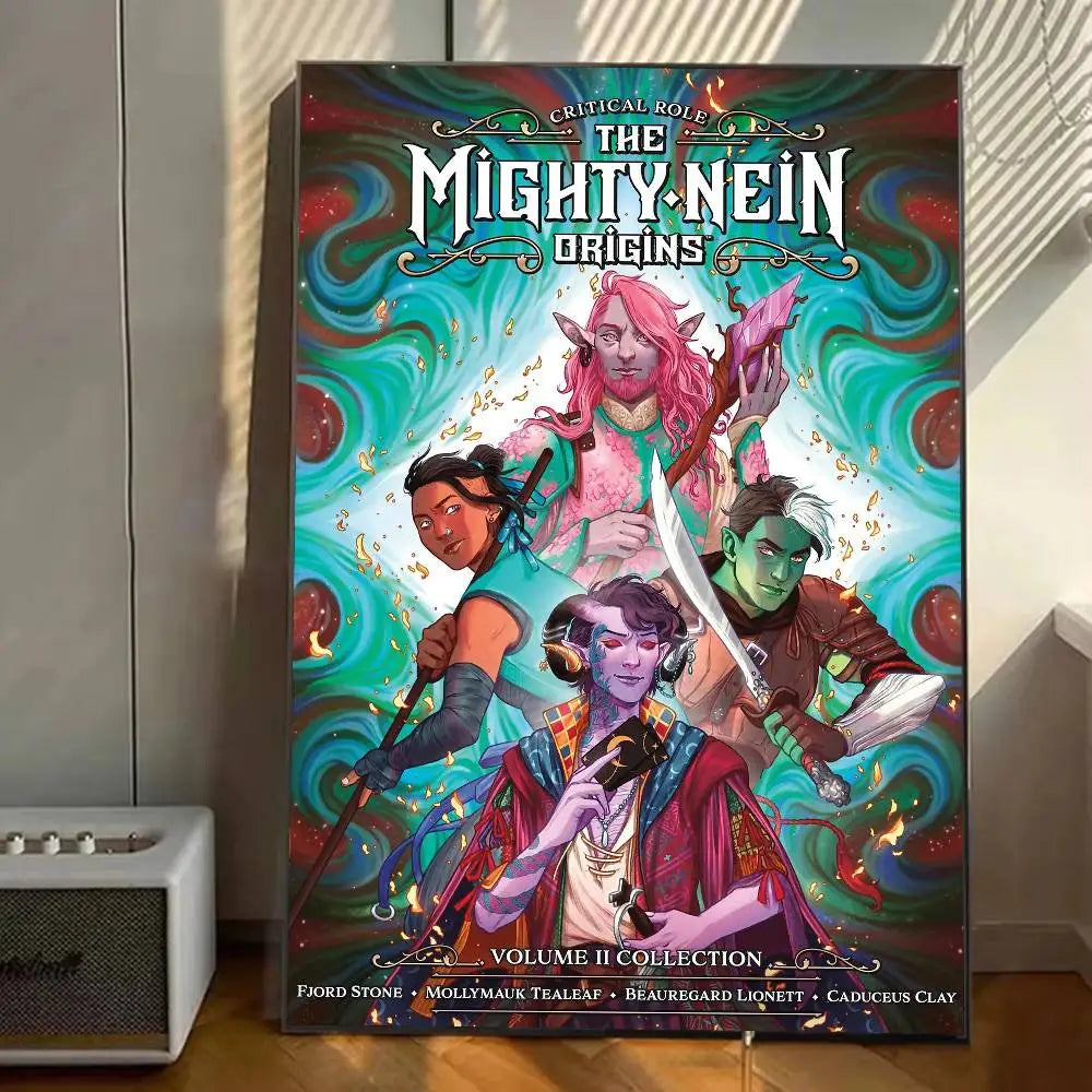 Animation The Mighty Nein Poster HD Art Sticky Wall waterproof Home Living Room Bar Decoration