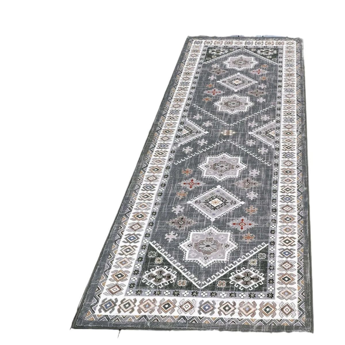 VIKAMA Bohemian Crystal Velvet Carpet Dirt Resistant And Easy To Care Hallway Full Carpeted Balcony Carpeted Home Decor