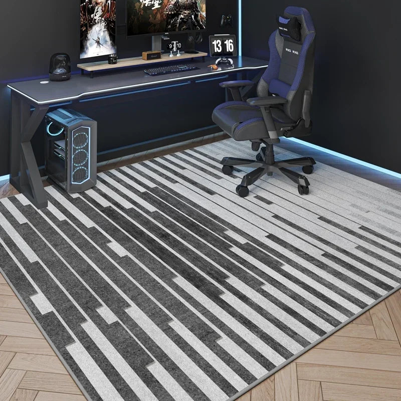 VIKAMA Game Room Carpet - Simple Style Living Room Floor Mat - Durable And Washable Sofa Coffee Table Rug - Home Decoration