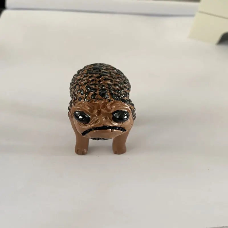 Angry Toad Cute African Rain Frog Adorn Ugly Angry Outdoor Garden Terrace Frog Ornament Statue