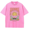 Fashion Women Cotton Washed T-Shirt Beautiful Arizona Wildlife Vacation Invites You Print Tops Casual Loose Tees Vintage Clothes