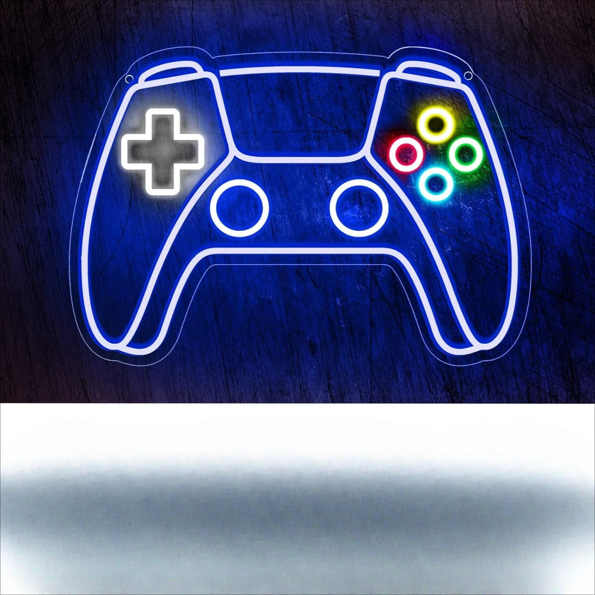 Gamer Neon Sign Gamepad Shaped LED Neon Light Sign for Gamer Room Decor for Boys Room Gamer Gifts for Teens Boys Kids
