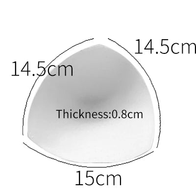 1pair Sponge Inserts In Bra Padded for Swimsuit Breast Push Up Fill Brassiere Breast Patch Pads Women Intimates Accessories