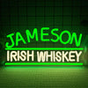 Jameson Irish Whiskey Brand Logo Neon Sign Light for Home Bar Pub Man Cave Wall Decor LED Neon Light  Gift for Whiskey Lovers