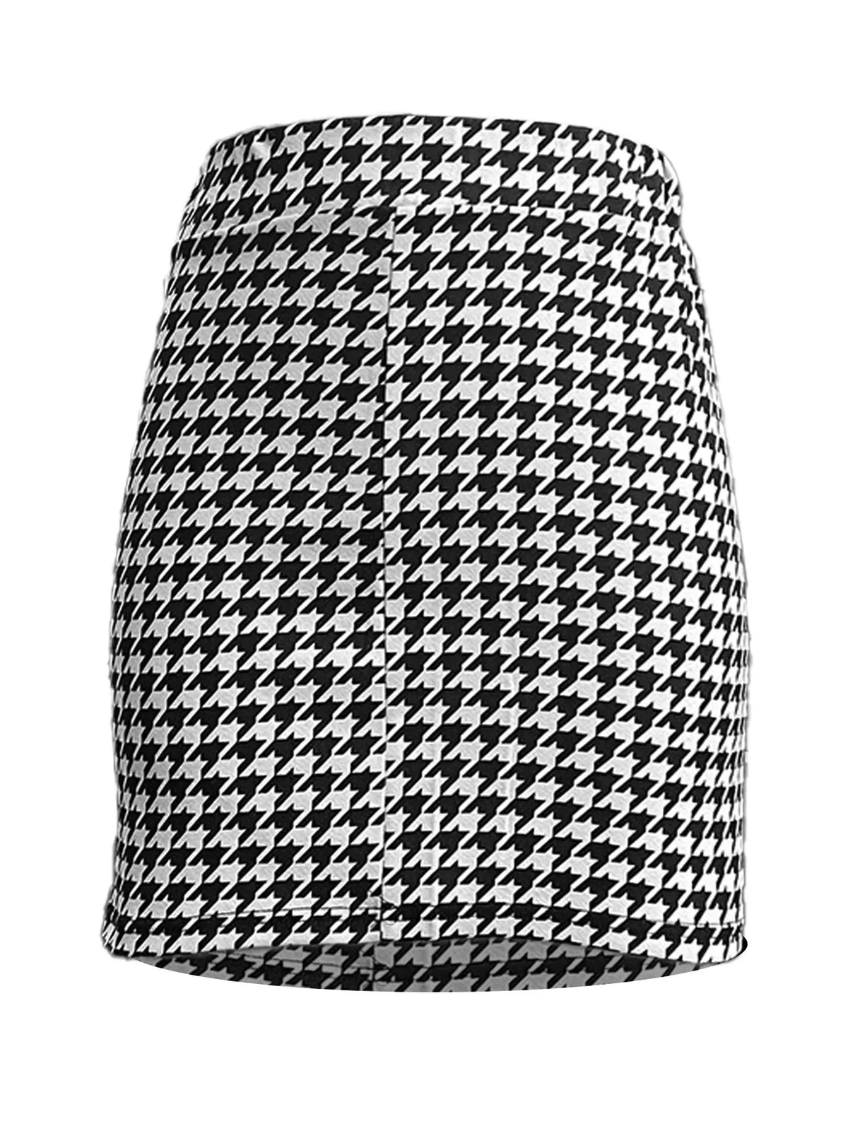 Qianniao style elegant elastic waist half skirt, hip hugging high waist short skirt