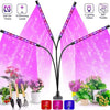 LED Plant Growth Light with 10 Levels Adjustable Brightness Full Spectrum 3H/9H/12H Timed Indoor Garden Vegetable Growth Light