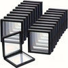 20Pcs Clearview 3D Floating Display Cases Dustproof Acrylic Jewelry Storage Box with Elastic Film Transparent Hanging Organizer