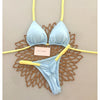 Micro Bikinis 2025 Push Up Women Swimsuits Sexy Swimwear Brazilian Bikini Set Thong Biquini Solid Swimsuit Summer Beachwear
