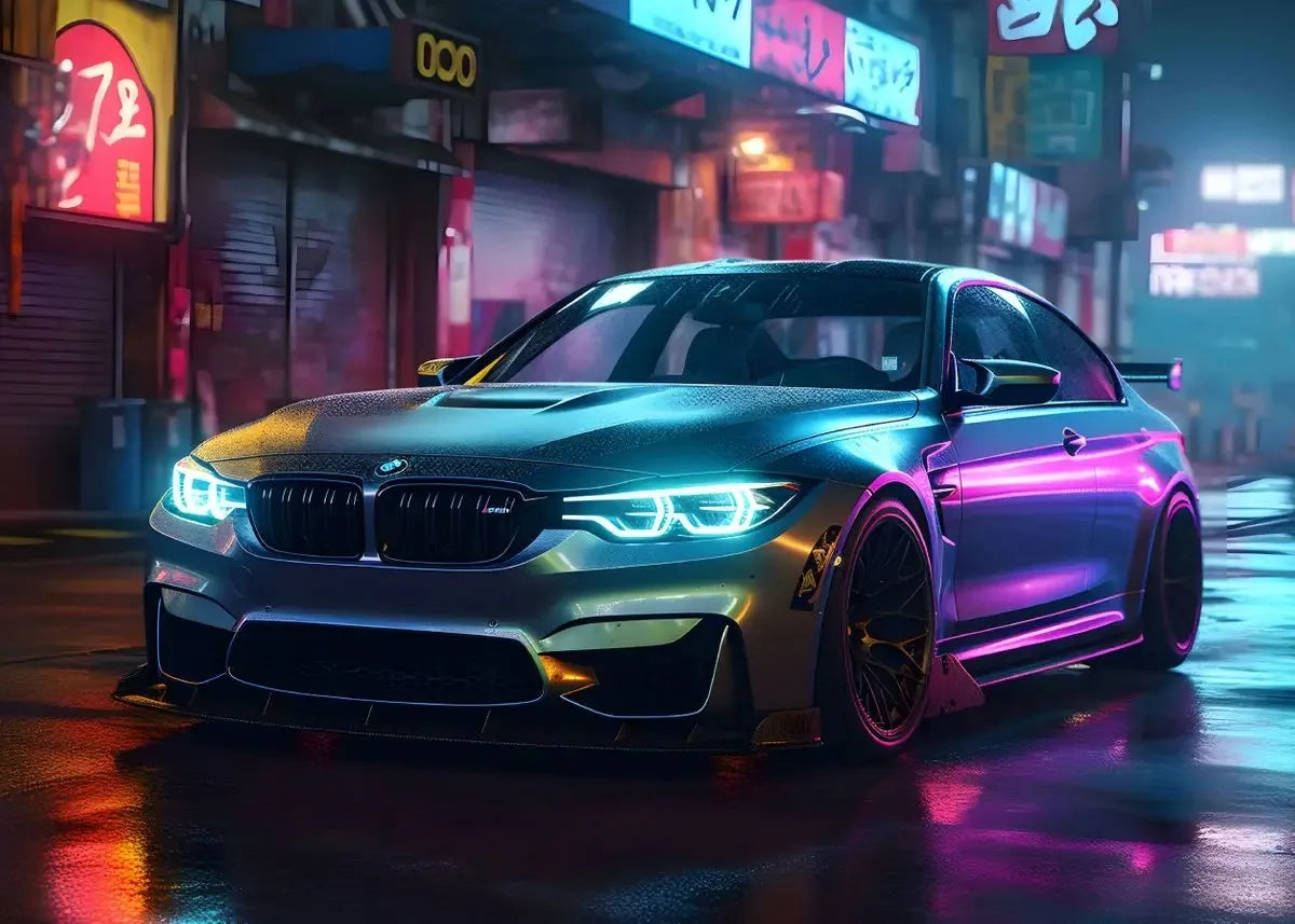 Modern Painting Cars E30 M3 Poster and Prints Canvas Wall Art Pictures for Home Decoration Living Room