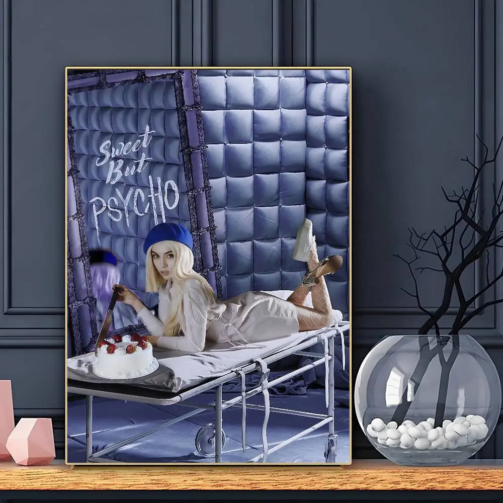 Singer Ava Max Don’t Click Play Poster HD Posters Home Room Bar Cafe Decor Wall Art Painting Picture