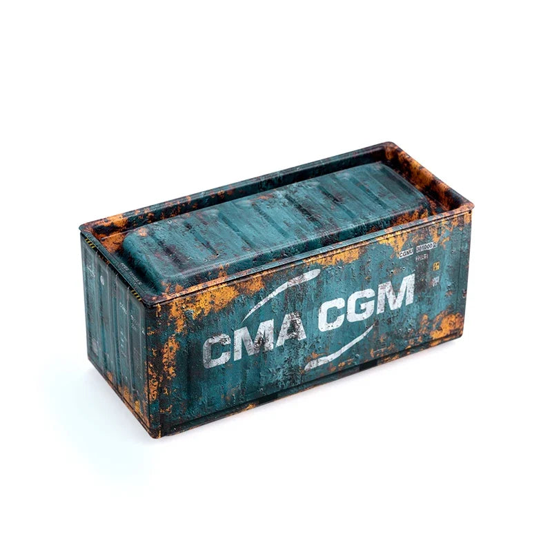 Mini Iron Storage Box Miniature Storage Iron Box Creative Decoration Collect Small Item Desktop Mini Container Model Xmas Gifts