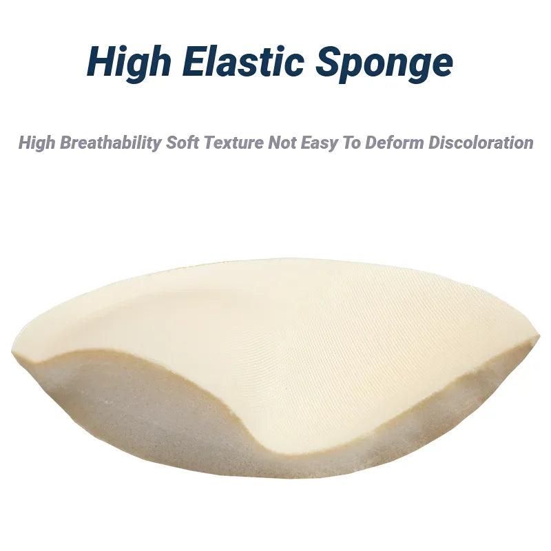 Sexy Thick Sponge Bra Pads Breast Insert Push Up Enhancer Swimsuit Bikini Padded Removeable Chest Accessories Padding