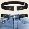 1pc No Buckle Elastic Waist Belt, Stretch Adjustable Belt for Jeans Dresses, Invisible Comfort Belt for Women Men, Belts