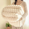 Solid Color Thickened Wide Striped Multifunctional Blanket, Can Be Used As Bed Sheet Cover Blanket, Nap Blanket, Pet Blanket