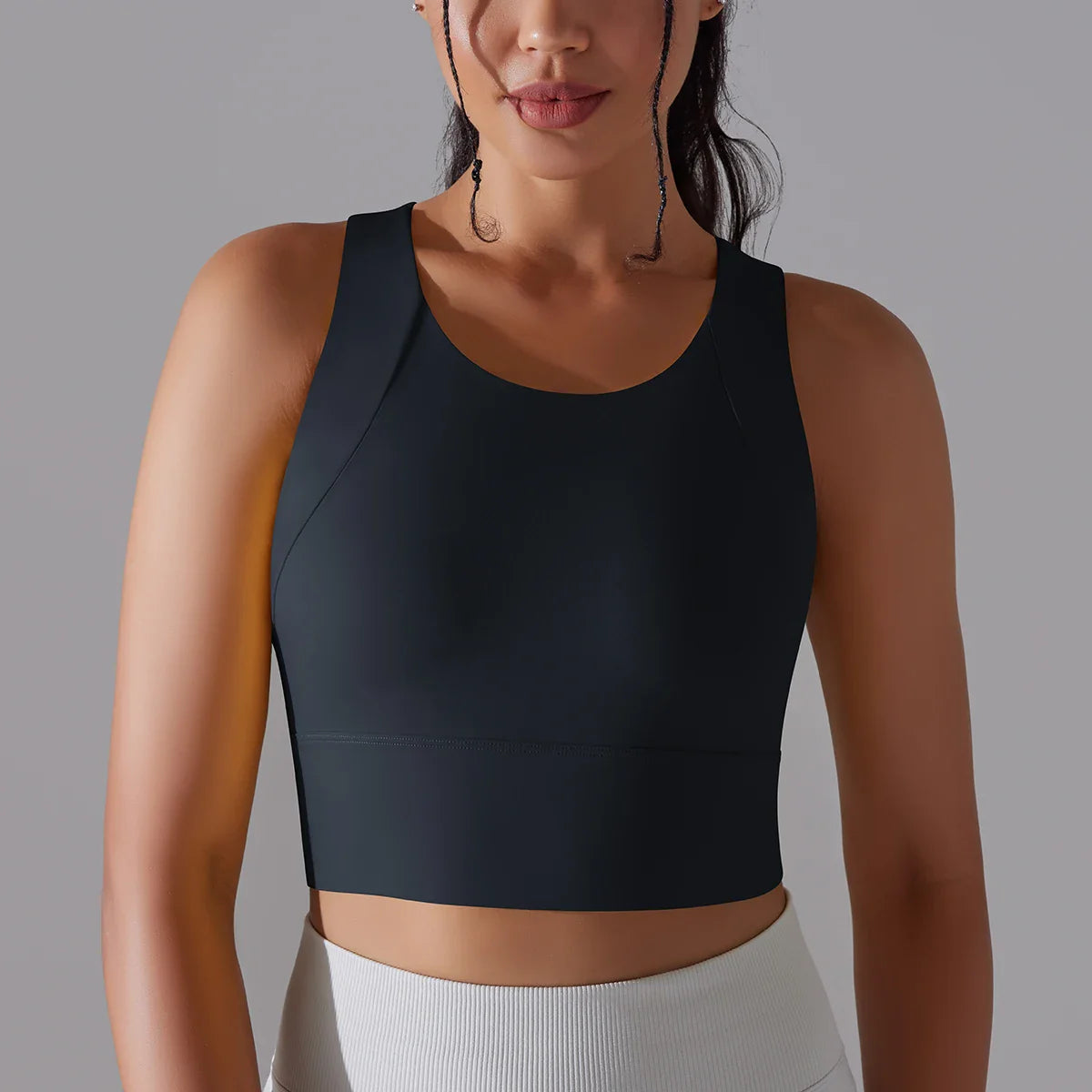 Nylon Sexy Women's Sports Bra Top Women Tight Elastic Gym Sport Yoga Bras Crop Top Yoga Clothes Stretch Women Sports Underwear