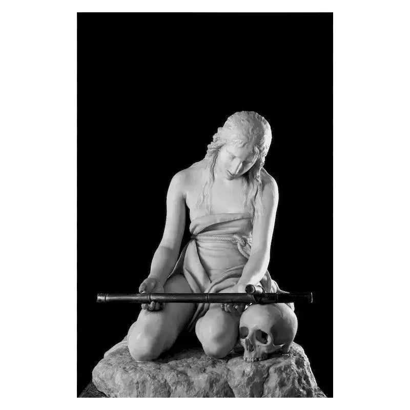 Nordic Simple Wall Art Black Ancient Greek Gods Sculpture David Statue Canvas Print Poster Home Living Room Bedroom Decoration