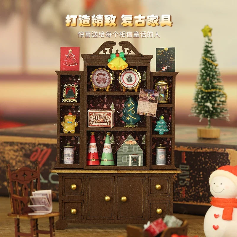 New DIY Christmas Wonderland Miniature Kit - Handcrafted 3D Book Nook Model, Creative Christmas & Black Friday Gift Idea