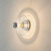 New Retro LED Ripple Glass Wall Lamp Living Room Background Wall Porch Corridor Decorative Lighting