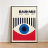Modern Abstract Geometry Bauhaus Eye Poster Wall Art Aluminum Frame Prints Canvas Painting Poster Living Room Home Decor