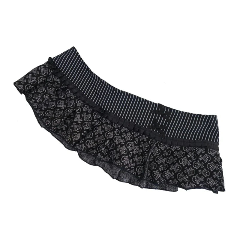 Women's Skirt Fashion Streetwear Pink Polka Dot Pattern Sports Casual Style vintage Y2K Emo Girls Sweet Harajuku Cute Slim Skirt