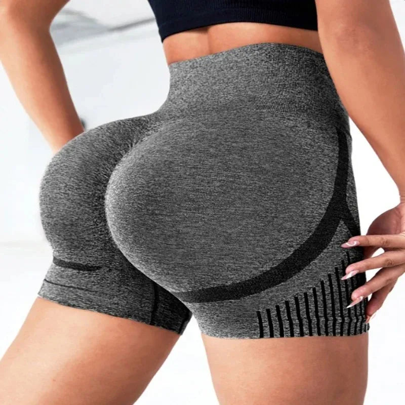 Yoga Underpants Seamless High-Elasticity High-Waist Quick-Drying Casual Sports Yoga Shorts Women's