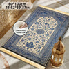 VIKAMA Islamic Fringed Prayer Mat, Soft And Machine-Washable Prayer Mat, Muslim Prayer Rug, Suitable For Home Use And Pilgrimage