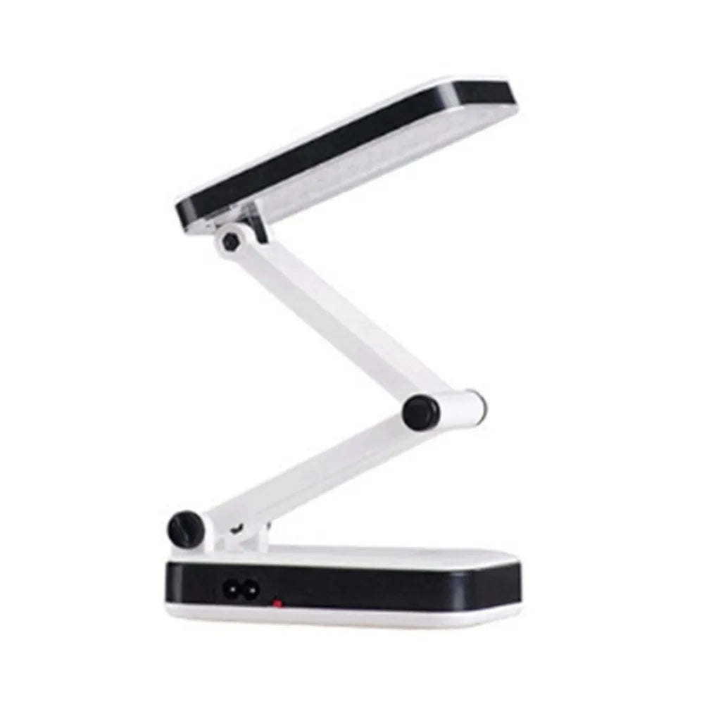 Foldable LED Table Lamp Rechargeable 24 LEDs Folding Desk Lamp Student Reading Writing Dormitory Lighting