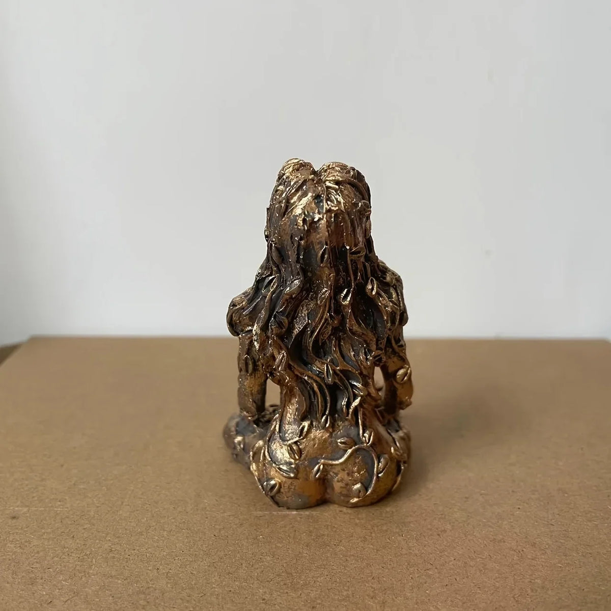 Goddess Statue, Gaia Statue, Mother Earth Nature, Moon Statue, Resin Witch Spirit Statue, Home Room Decoration, Garden Decoratio