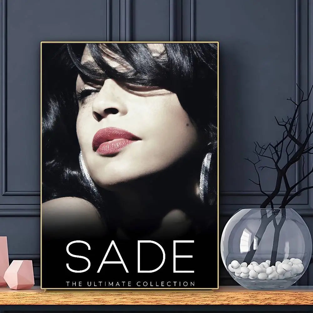Singer S-SADE Poster HD Art Sticky Wall Waterproof Home Living Room Bar Decoration