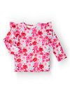 Secret Garden L/S Ruffle Tee
