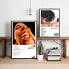 Rapper Nsqk Poster Sticky Wall Art Printing Waterproof Home Living Bed Room Bar Aesthetic Decor