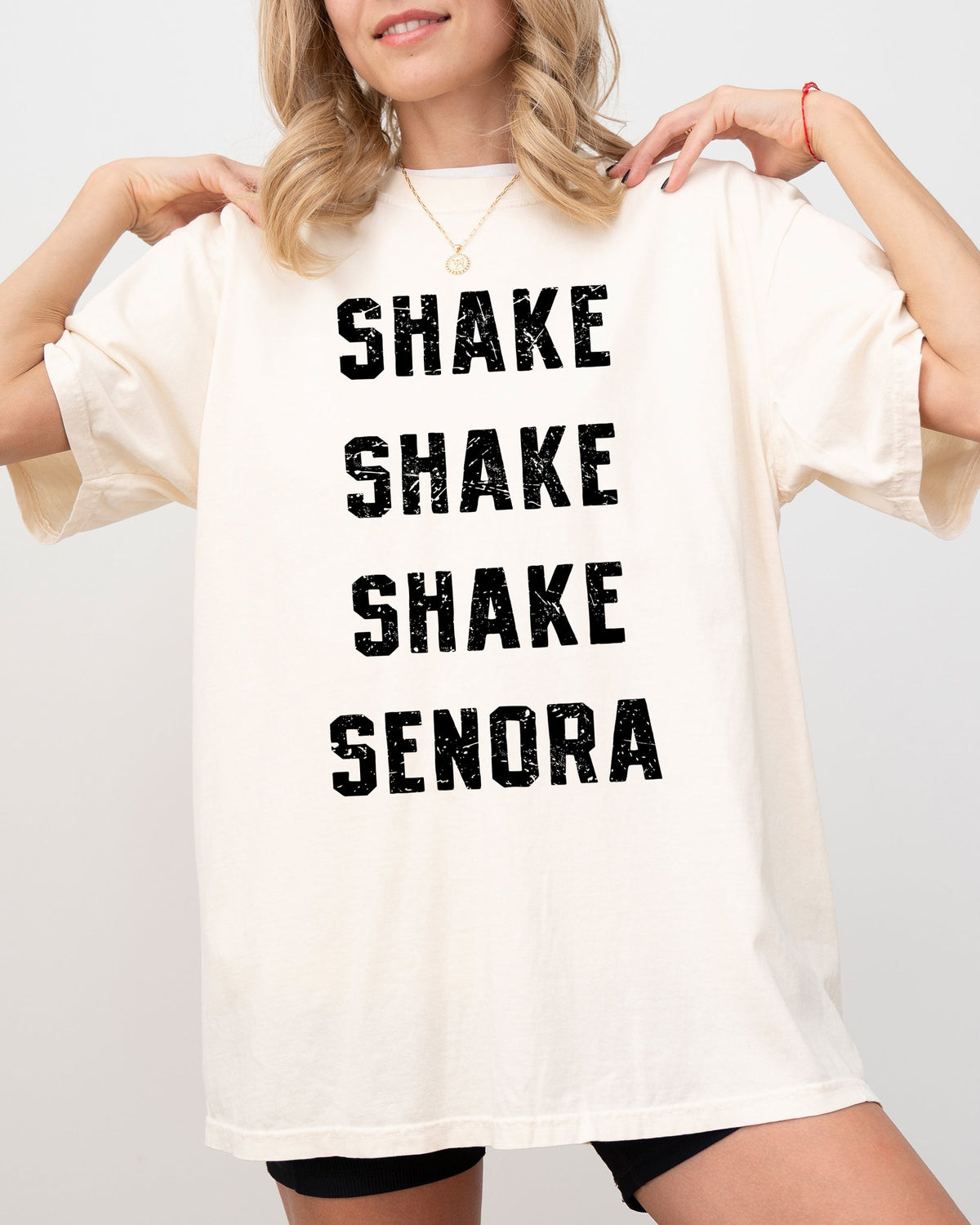 Shake Senora Jump In The Line Belafonte Halloween Skeleton Witch Comfort Colors Tee