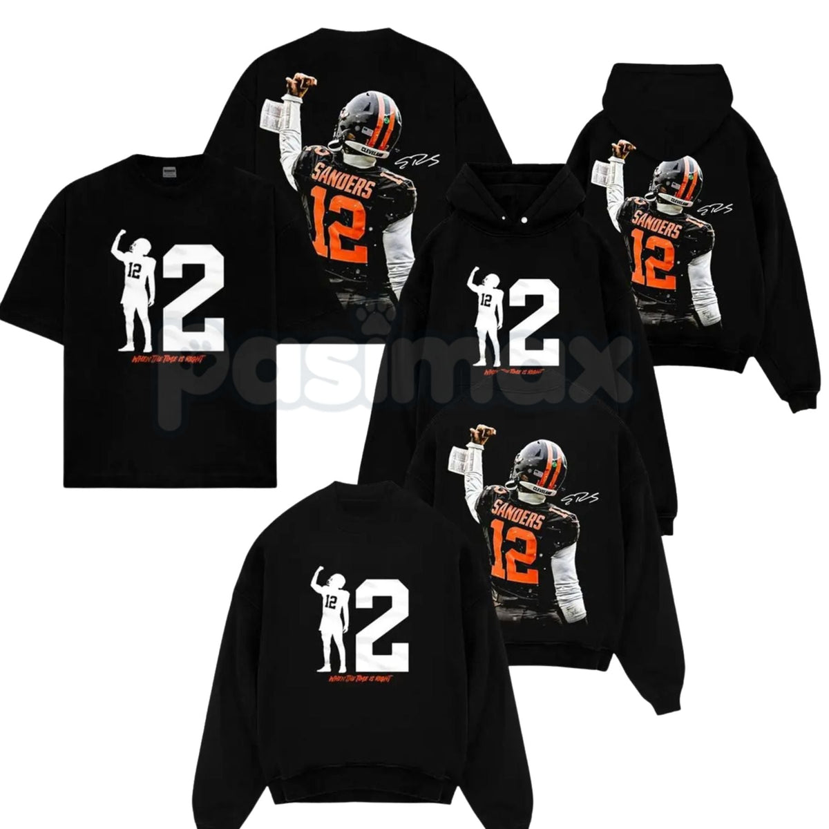 Shedeur Sanders 12 Celly For Dawg Pound – Iconic Celebration Cotton Hoodie, Sweatshirt & T-Shirt